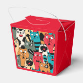 猫の群れ フェイバーボックス (裏面サイド)