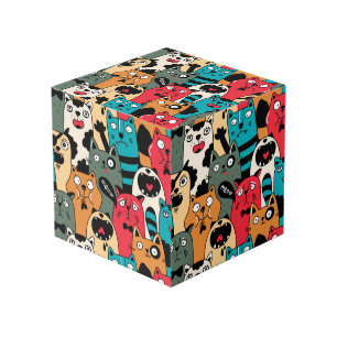 猫の群れ フォトキューブ