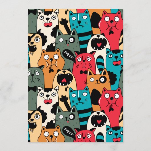 猫の群れ プログラム (正面)