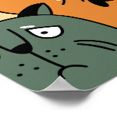 猫の群れ ポスター (角)