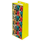 猫の群れ ワインギフトバッグ (裏面アングル)