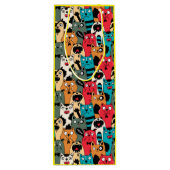 猫の群れ ワインギフトバッグ (裏面)