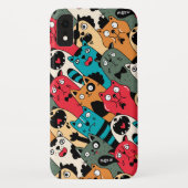 猫の群れ Case-Mate iPhoneケース (裏面)