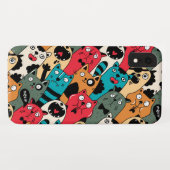 猫の群れ Case-Mate iPhoneケース (裏面(横))