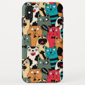 猫の群れ Case-Mate iPhoneケース (裏面)
