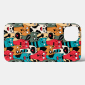 猫の群れ Case-Mate iPhoneケース (裏面 (横))