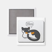 猫の考え マグネット (正面/裏面)
