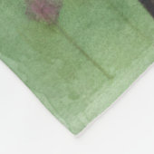 猫の聖ゲルトルド保護聖人 フリースブランケット (角)