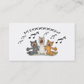 猫の聖歌隊 名刺 (裏面)