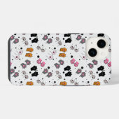 猫の肉球パターン iPhoneケース (裏面横)