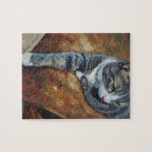猫の肖像画パズル ジグソーパズル (横)