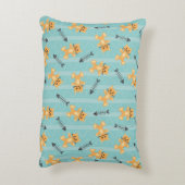 猫の背景 アクセントクッション (裏面(縦))