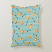 猫の背景 アクセントクッション (正面(垂直))