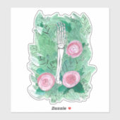 猫の腕のバラ シール (シート)