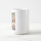 猫の自撮りマグカップ コーヒーマグカップ (中央)