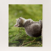 猫の自然パズル ジグソーパズル (縦)