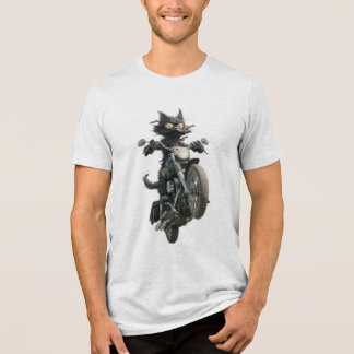 猫の自転車 トライブレンドTシャツ
