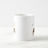 猫の良い、良い臭い コーヒーマグカップ (中央)