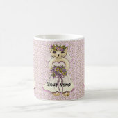猫の花嫁マグ コーヒーマグカップ (中央)