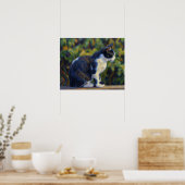 猫の芸術 タキシード猫ポスター ポスター (キッチン)