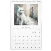 猫の芸術 壁掛けカレンダー 2027年 カレンダー (1月 2027)