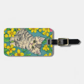 猫の荷札 ラゲッジタグ (正面横)