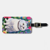 猫の荷札 ラゲッジタグ (正面横)