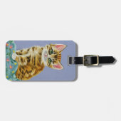 猫の荷札 ラゲッジタグ (正面横)