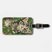 猫の荷札 ラゲッジタグ (正面横)