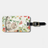 猫の荷物タグ ラゲッジタグ (正面横)