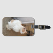 猫の荷物タグ ラゲッジタグ (正面横)