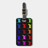 猫の虹 ラゲッジタグ (正面縦)