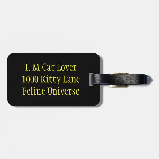 猫の虹 ラゲッジタグ (裏面横)