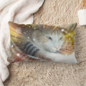 猫の装飾用クッション ランバークッション (ブランケット)