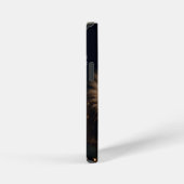 猫の装飾的なツリー、画像、カスタマイズ  iPhoneケース (右側面)