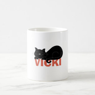 猫の要素との一流のデザイン コーヒーマグカップ