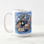 猫の規則のマグ コーヒーマグカップ (左)