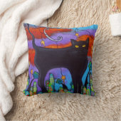猫の規則の枕 クッション (ブランケット)