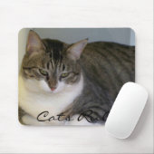 猫の規則 マウスパッド (マウス)