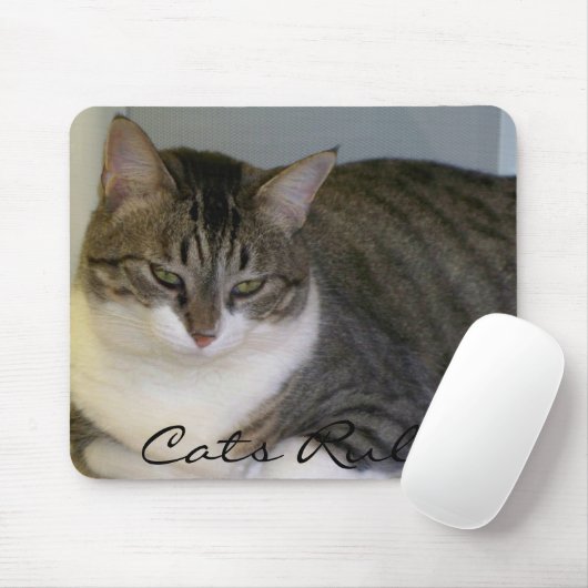 猫の規則 マウスパッド (マウス)