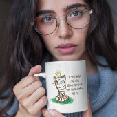 猫の親おもしろいが怒る ジャンボコーヒーマグカップ