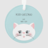 猫の親の日 オーナメント (裏面)