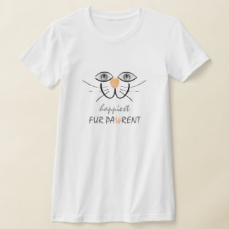 猫の親,猫の母,猫のパパ – ハッピーキャットスマイル Tシャツ