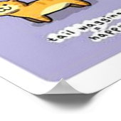 猫の言葉 ポスター (角)