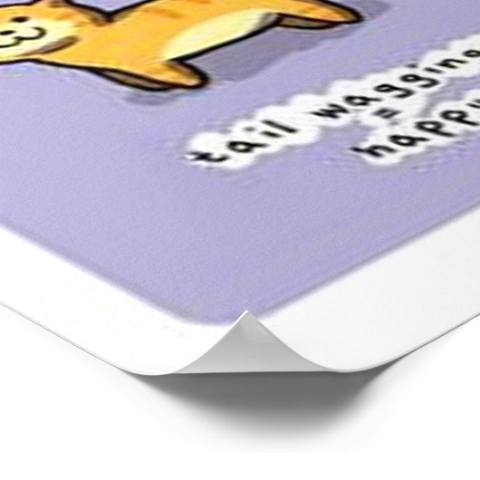 猫の言葉 ポスター (角)