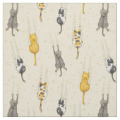 猫の許可 ファブリック (見本)