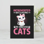 猫の話し合いを積極的に行う猫好き 招待状 (スタンド正面)