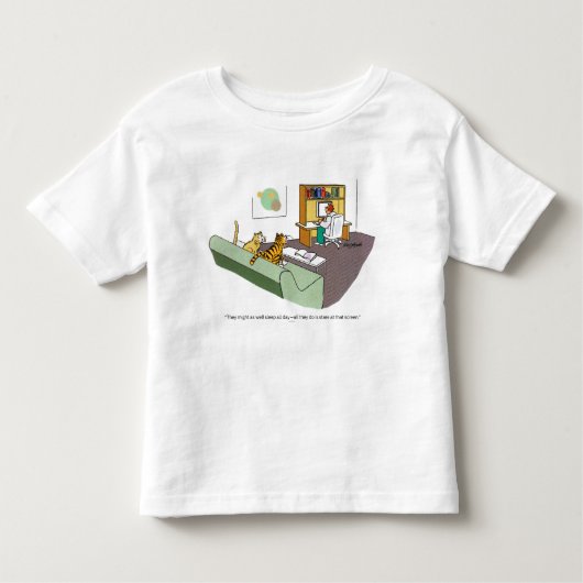 猫の話 トドラーTシャツ (正面)