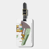 猫の話 ラゲッジタグ (正面縦)