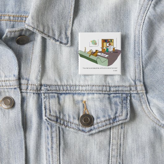 猫の話 缶バッジ (インサイチュ)